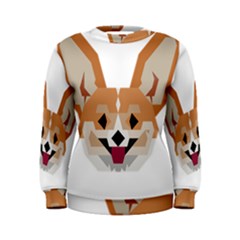 Cardigan Corgi Face Women s Sweatshirt by wagnerps