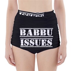 Babbu Issues - Italian Daddy Issues High-waisted Bikini Bottoms by ConteMonfrey