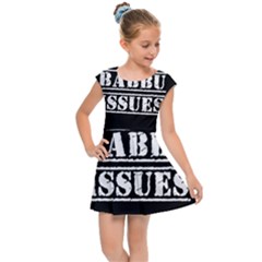 Babbu Issues - Italian Daddy Issues Kids  Cap Sleeve Dress by ConteMonfrey