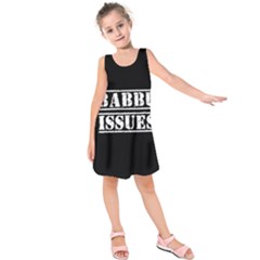 Babbu Issues - Italian Daddy Issues Kids  Sleeveless Dress by ConteMonfrey