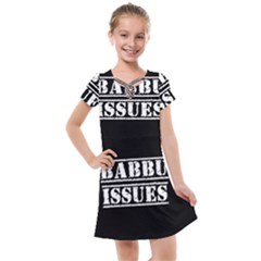 Babbu Issues - Italian Daddy Issues Kids  Cross Web Dress by ConteMonfrey