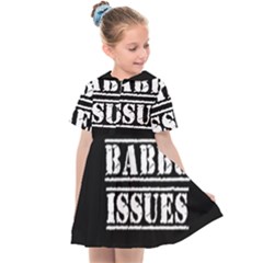 Babbu Issues - Italian Daddy Issues Kids  Sailor Dress by ConteMonfrey