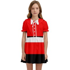 Erzya Flag Kids  Sweet Collar Dress by tony4urban