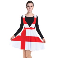 Bologna Flag Plunge Pinafore Dress by tony4urban