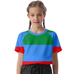 Dagestan Flag Kids  Basic Tee by tony4urban