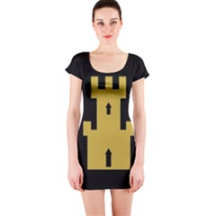 Finnmark Flag Short Sleeve Bodycon Dress by tony4urban