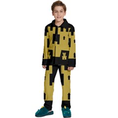 Finnmark Flag Kids  Long Sleeve Velvet Pajamas Set by tony4urban