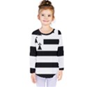 Brittany Flag Kids  Long Sleeve Tee View1