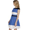 Estonia Cap Sleeve High Waist Dress View2