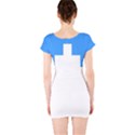 Akershus Flag Short Sleeve Bodycon Dress View2