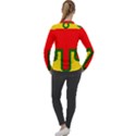 Auvergne Flag Women s Pique Long Sleeve Tee View2