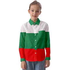 Bulgaria Kids  Long Sleeve Shirt by tony4urban