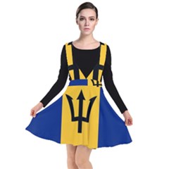 Barbados Plunge Pinafore Dress by tony4urban