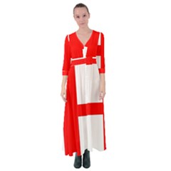 England Button Up Maxi Dress by tony4urban