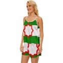 Andalusia Flag Satin Pajama Short Set View2