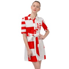 Canton Jura Belted Shirt Dress by tony4urban