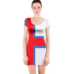 Faroe Short Sleeve Bodycon Dress by tony4urban