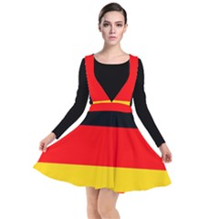 Germany Plunge Pinafore Dress by tony4urban