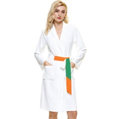 Ireland Long Sleeve Velour Robe by tony4urban