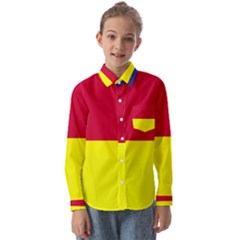 Kosicky Flag Kids  Long Sleeve Shirt by tony4urban