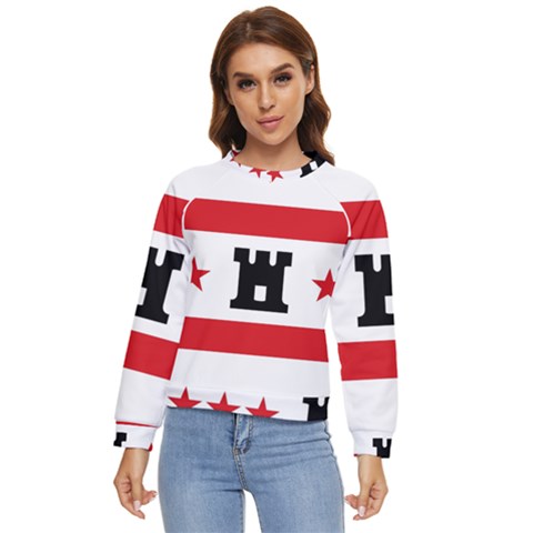 Drenthe Flag Women s Long Sleeve Raglan Tee by tony4urban