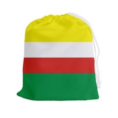 Lubuskie Flag Drawstring Pouch (2xl) by tony4urban