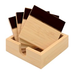 Luxembourg Bamboo Coaster Set by tony4urban