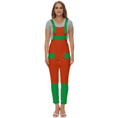 Belarus Women s Pinafore Overalls Jumpsuit by tony4urban