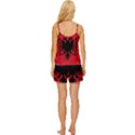 Albania Satin Pajama Short Set View4