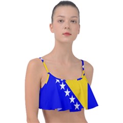 Bosnia And Herzegovina Frill Bikini Top by tony4urban