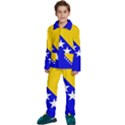 Bosnia And Herzegovina Kids  Long Sleeve Velvet Pajamas Set View1