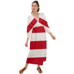 Eindhoven Flag Grecian Style  Maxi Dress by tony4urban