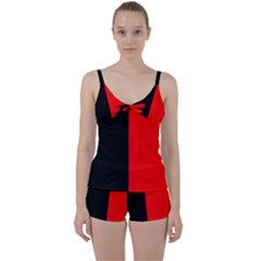 Namur Flag Tie Front Two Piece Tankini by tony4urban