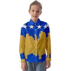 Kosovo Kids  Long Sleeve Shirt by tony4urban