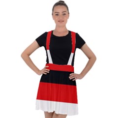 Berlin Old Flag Velvet Suspender Skater Skirt by tony4urban