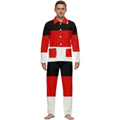 Berlin Old Flag Men s Long Sleeve Velvet Pocket Pajamas Set by tony4urban