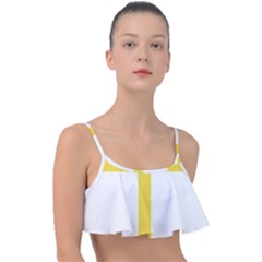 Nord Trondelag Frill Bikini Top by tony4urban