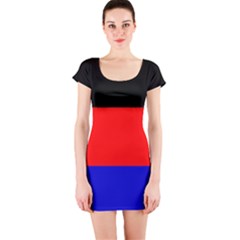 East Frisia Flag Short Sleeve Bodycon Dress by tony4urban