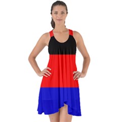 East Frisia Flag Show Some Back Chiffon Dress by tony4urban