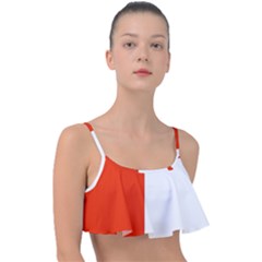 Derry Flag Frill Bikini Top by tony4urban