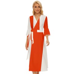 Derry Flag Midsummer Wrap Dress by tony4urban