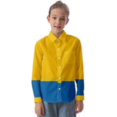 Opolskie Flag Kids  Long Sleeve Shirt by tony4urban