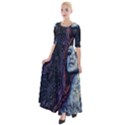 Pavement Lover Half Sleeves Maxi Dress View1