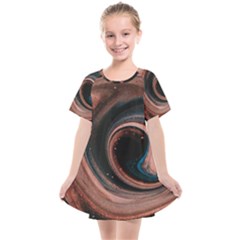 Abstrak Pattern Wallpaper Kids  Smock Dress by artworkshop