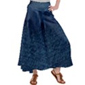 Denim style  Satin Palazzo Pants View1