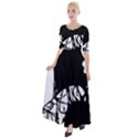 MRN Half Sleeves Maxi Dress View1