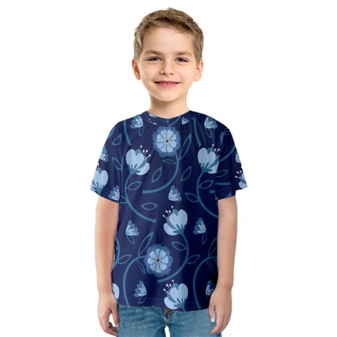 Flower Kids  Sport Mesh Tee by zappwaits