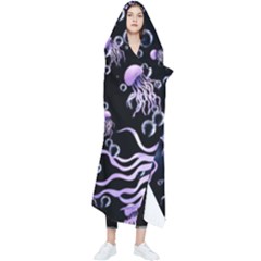 Jellyfish Swarm Wearable Blanket by PollyParadiseBoutique7