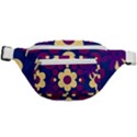 Flowers Pearls And Donuts Purple Burgundy Peach Navy Fanny Pack View1