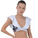 IM Fourth Dimension SAGARANTEN City Plunge Frill Sleeve Bikini Top View1